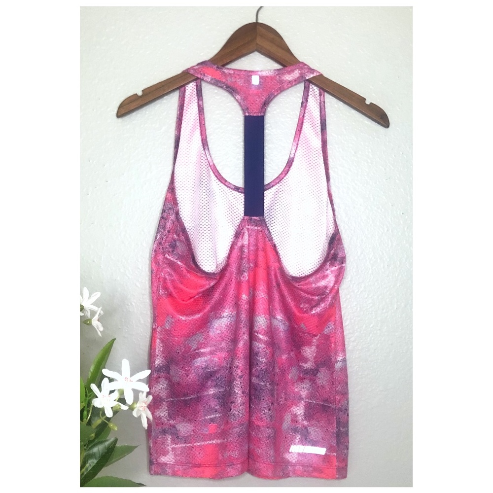 BCG Tru-Wick Purple and Pink Athleisure Tank Top - Picture 5 of 7